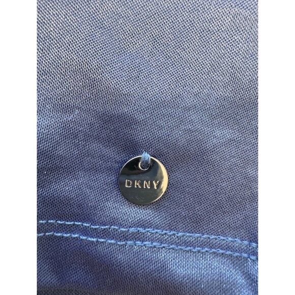 DKNY Shimmer Blue Tank Size XS  Polyester Stretch NWT - Picture 9 of 12